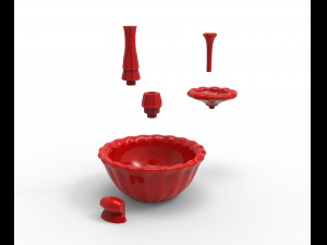 Classic fountain 3D-Modell