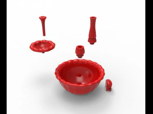 Classic fountain 3D Model