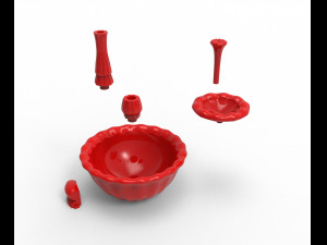 Classic fountain 3D-Modell