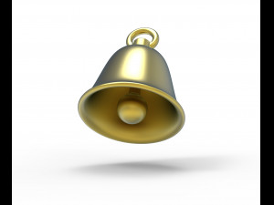 Bell pendant Model Cetak 3D