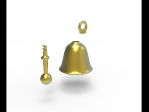Bell pendant Model Cetak 3D