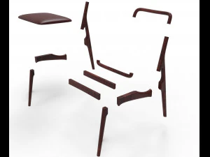 Pitanga chair 3D Model