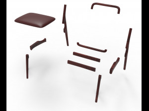 Pitanga chair 3D मॉडल