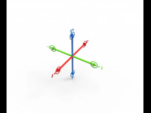 Asse Modello 3D