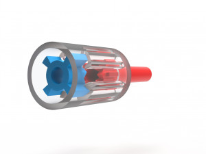 Click pen mechanism 10 mm diameter 3D Принт Модель