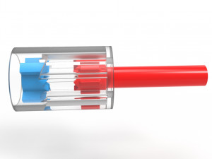 Click pen mechanism 10 mm diameter 3D Принт Модель