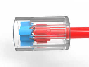 Click pen mechanism 10 mm diameter 3D Принт Модель