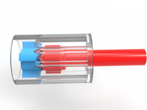 Click pen mechanism 10 mm diameter 3D Принт Модель