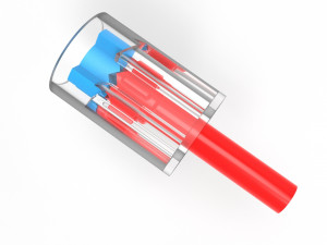 Click pen mechanism 10 mm diameter 3D Принт Модель