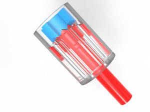 Click pen mechanism 10 mm diameter 3D Принт Модель