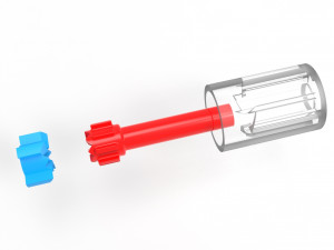 Click pen mechanism 10 mm diameter 3D Принт Модель