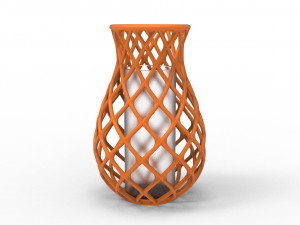 Intertwining line vase Model do druku 3D
