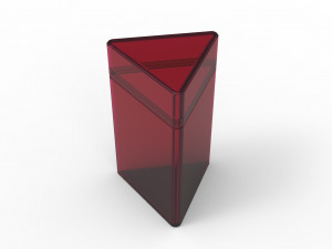 Triangle container Model Cetak 3D