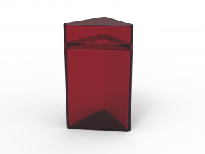 Triangle container Model Cetak 3D
