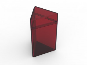 Triangle container Model Cetak 3D