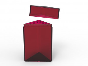 Triangle container Model Cetak 3D