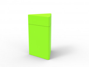 Triangle container Model Cetak 3D