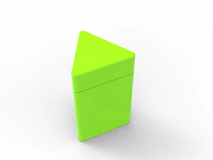 Triangle container 3D Print Model