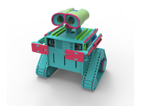 Wall-E Robot Model Cetak 3D