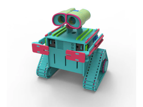 वॉल-ई रोबोट 3D प्रिंट मॉडल
