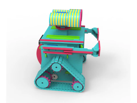 Wall-E Robot 3D Print Model