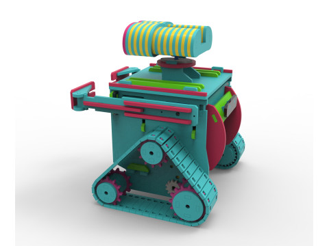 Wall-E Robot Model Cetak 3D