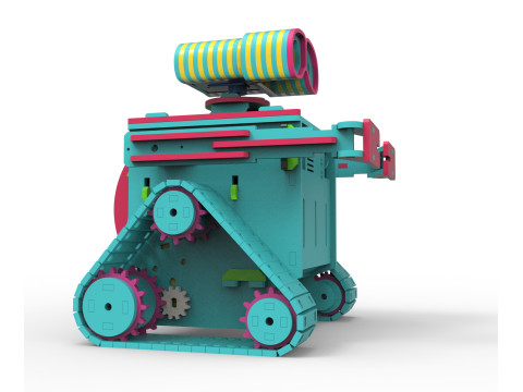 Wall-E Robot Model Cetak 3D