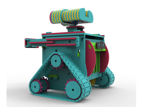 Wall-E Robot Model Cetak 3D