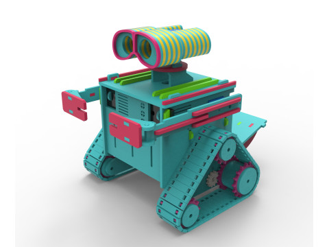 Wall-E Robot Model Cetak 3D
