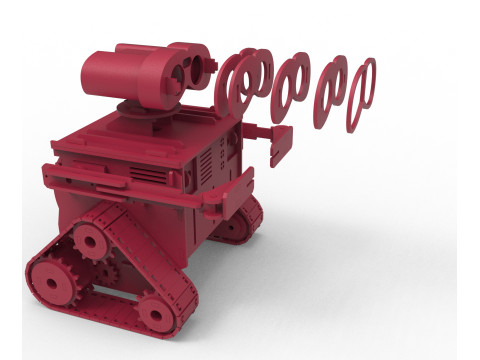 Wall-E Robot Model Cetak 3D