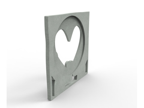 Amor frame 3D 打印模型