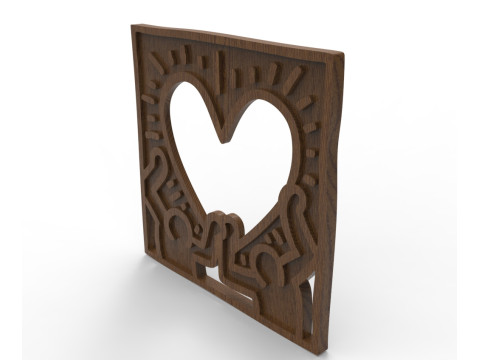 Amor frame 3D 打印模型