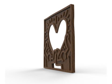 Amor frame 3D 打印模型