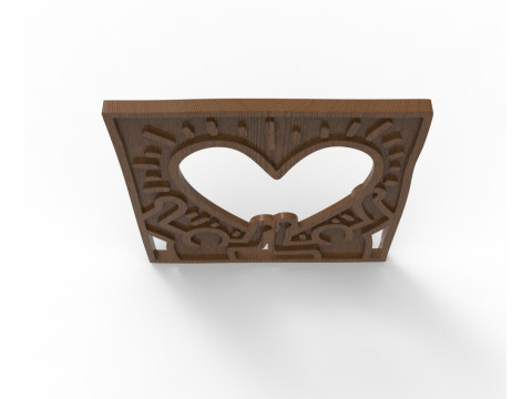 Amor frame 3D 打印模型