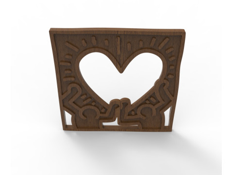 Amor frame 3D 打印模型