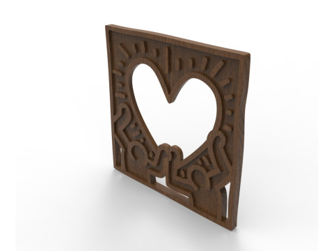 Amor frame 3D 打印模型