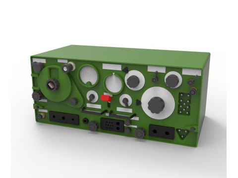 Military Wireless Radio 3D 모델