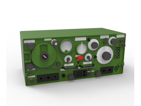 Military Wireless Radio 3D 모델