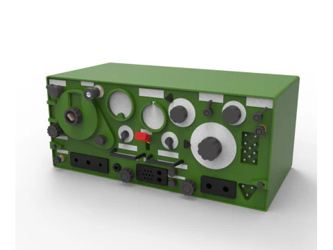 Military Wireless Radio 3D Model