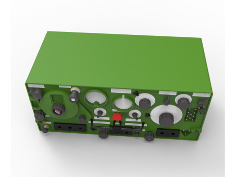 Military Wireless Radio 3D 모델