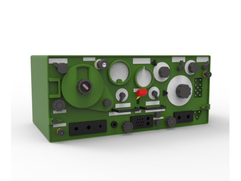 Military Wireless Radio 3D 모델