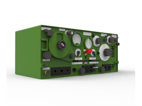 Military Wireless Radio 3D 모델