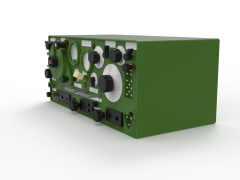Military Wireless Radio 3D 모델