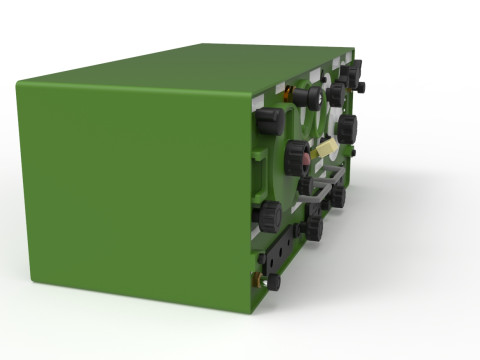 Military Wireless Radio 3D 모델