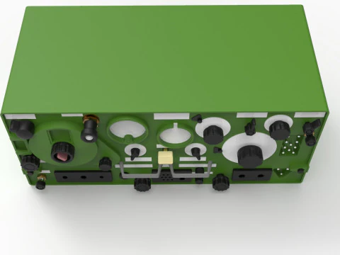 Military Wireless Radio 3D Model