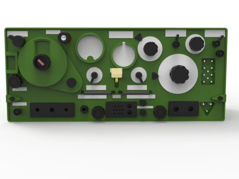 Military Wireless Radio 3D Model