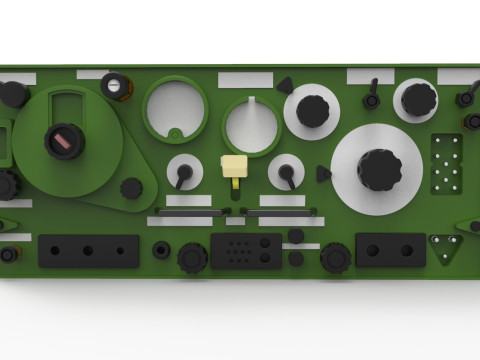 Military Wireless Radio 3D 모델