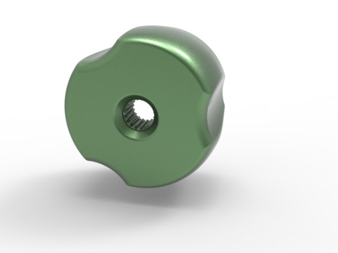 Faucet handle 3D Print Model