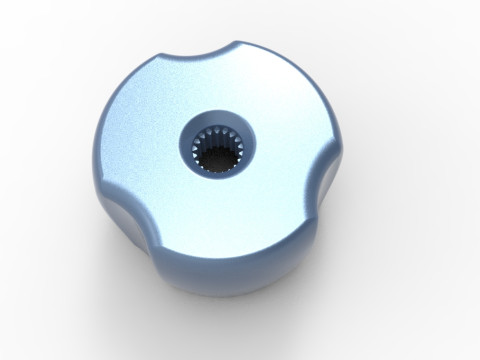 Faucet handle 3D Print Model