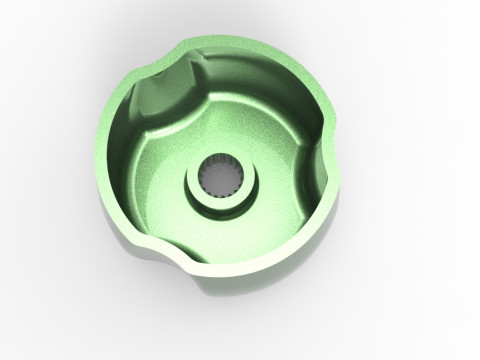 Faucet handle 3D Print Model